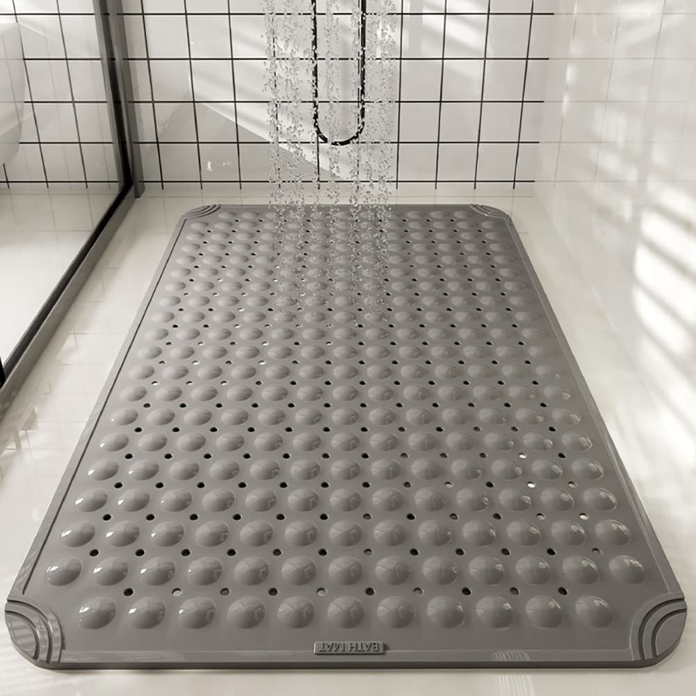 TUYOBI バスマット お風呂 浴室内 滑り止め 吸盤付き 介護用 浴槽内 防カビ 抗菌 すのこ 転倒防止 速乾..