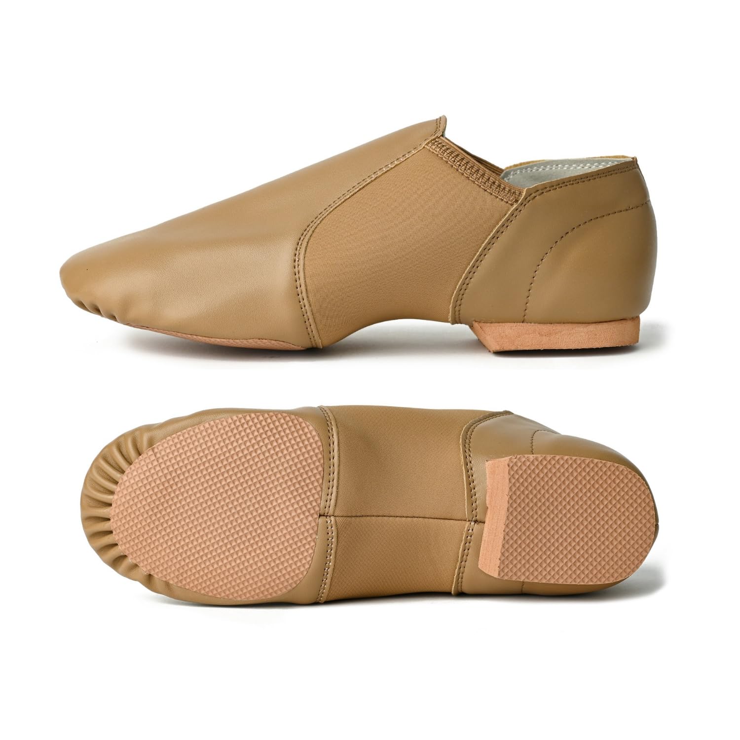 [バレエ専門店ミニヨン] ジャズシューズ チアシューズ 【terra】 本革 本番用 ダンスシューズ 子供 ・ ..