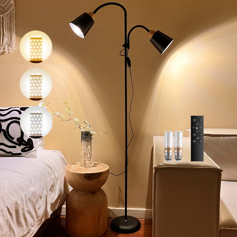 Arayuru フロアランプ 間接照明 LEDスタンドライト インテリア照明 パーフロアスタンド トーチ型 高輝度 北欧風 明るい