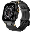 BinGeLi コンパチブル アップルウォッチ バンド 49mm 46mm 45mm 44mm 42mm Apple Watch バンド スポーツ シリコーン ...