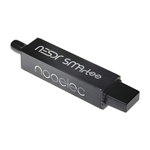 Nooelec NESDR SMArTee v2 - 組み込みバイアスティー アルミニウムエンクロージャ 0.5PPM TCXO SMA入力付きプレミアムRTL-SDR RTL2832UおよびR820T2ベースのソフトウェア無線