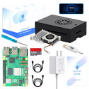 TRASKIT Starter Kit For Raspberry Pi 5 /ラズベリーパイ5 RAM 16GB 技適マーク付 --128GB ラズベリーパイOSをプリインストール(金属ケース)