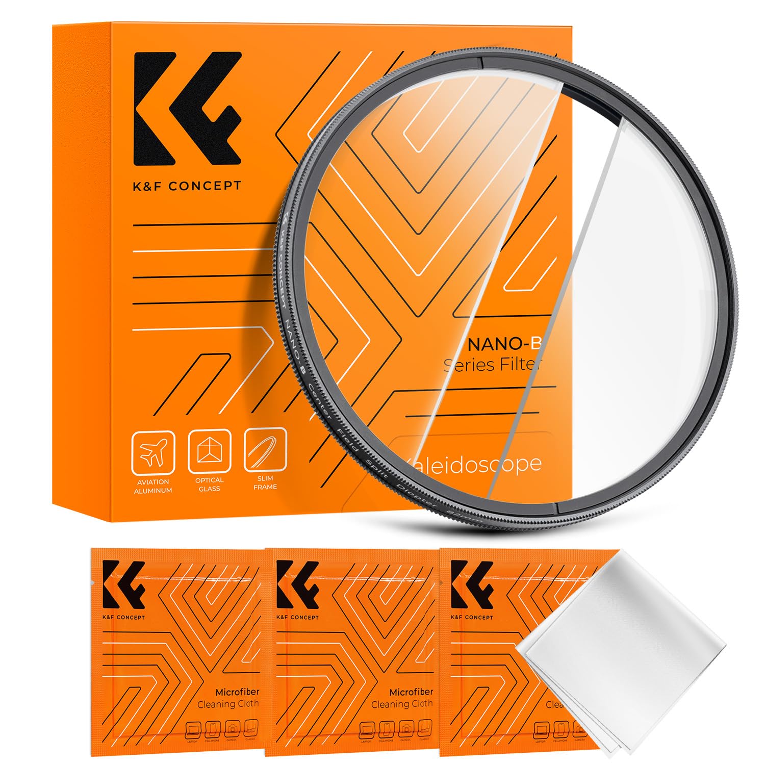 K&F Concept 67mm ʬޥե륿 إ饹 ܤ ü̥ե륿 3祯꡼˥󥰥դNANO-...