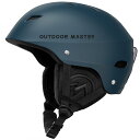 OUTDOORMASTER スキー ヘルメット スノーボード ヘルメット バイザー付き スノーヘルメット 全方位調整アジャスター 高密度EPS スキー用ヘルメット 3D保護クッション 取り出し可能 洗濯可能 大人用 男女兼用 6色