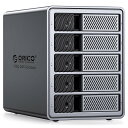 ORICO HDDケース 5台 40Gbps出力 ハブ拡張機能付き 3...(3)