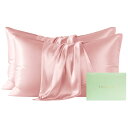 THXSILK シルク 枕カバー 2枚セット 片面100%シルク 裏面テンセル付き 隠しジッパー 最高グレード6A OEKO認証済 寝癖軽減 美髪・美肌 静電気...