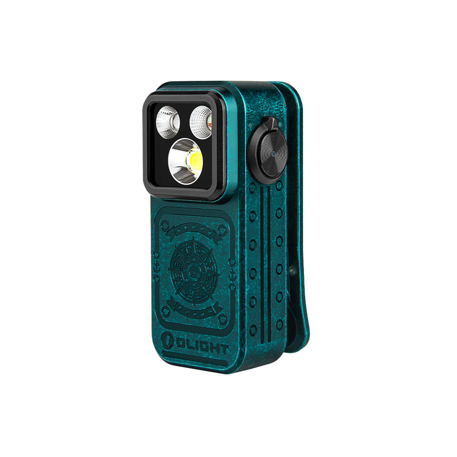 OLIGHT(オーライト) Oclip Pro S EDC 懐中電灯 クリップライト 多機能 5つの光源 小型 600ルーメン 充電式 防災