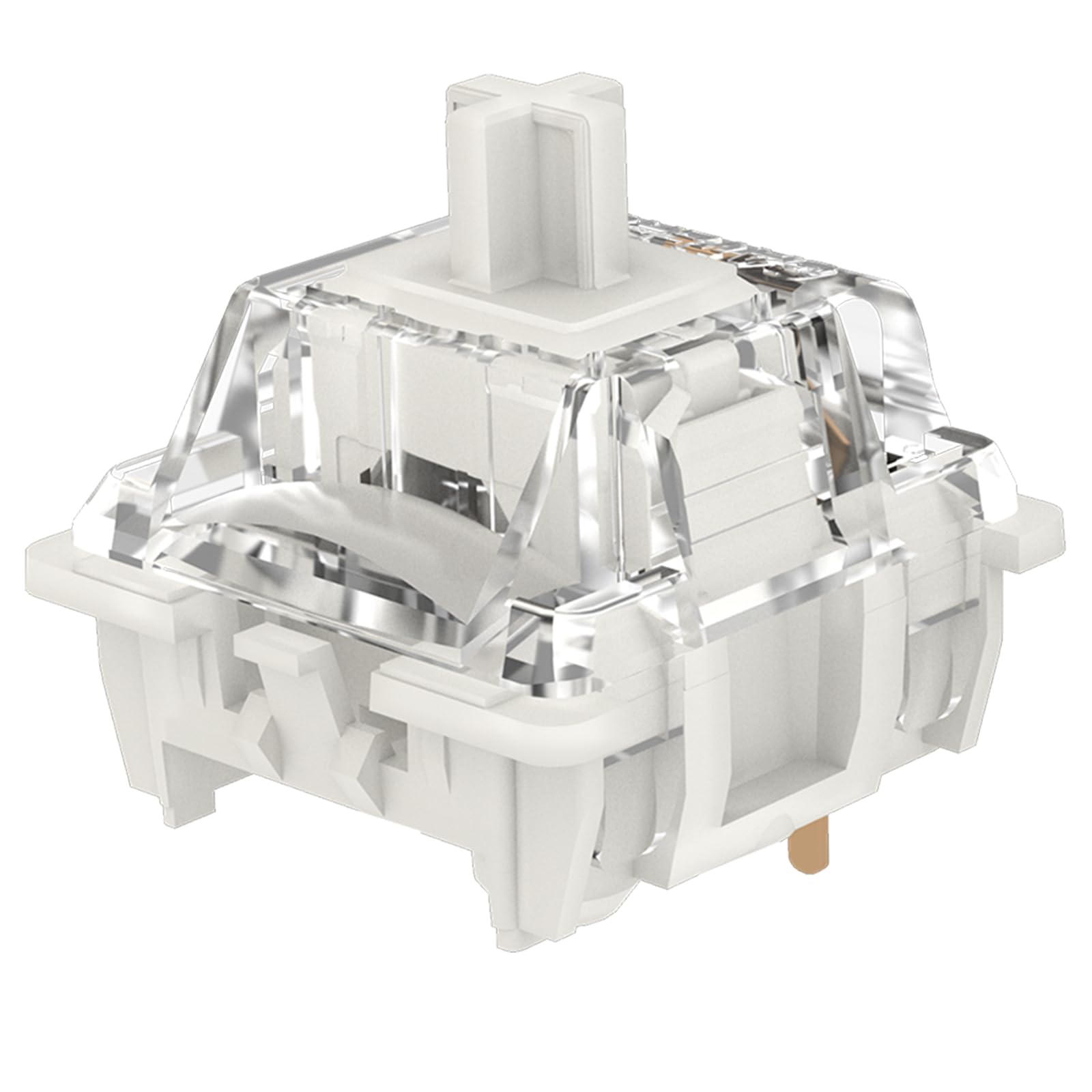 Gateron G Yellow Pro 3.0 3ピンスイッチ予備潤滑RGB黄-赤-茶色MXメカニカルキーボード（108件Pro 3.0白）
