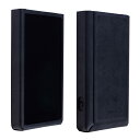 MITER ケース ソニー ウォークマン Sony Walkman NW-ZX707 ZX706 用 手作りのイタリア製 PU レザー カバー Case Cover for ZX700 (Black)