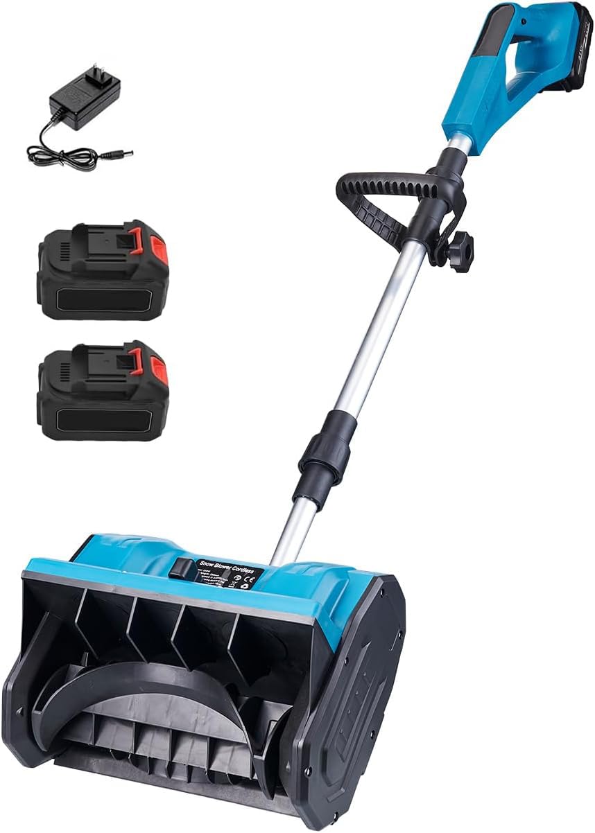 電動除雪機 充電式 スノーショベル 除雪スコップ 手持ち式 除雪機 コードレス 除雪器具 家庭用 雪かき ..