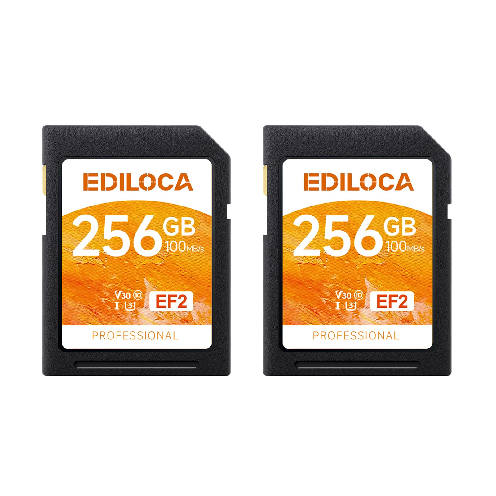 Ediloca EF2【2枚セット】256GB SDカード UHS-I...(3.0)