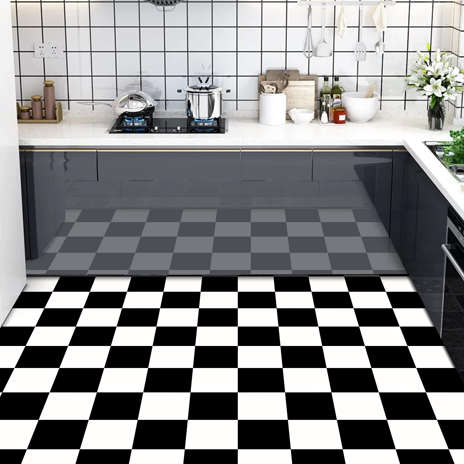 Cosnight フロアタイル 置くだけ フロアシート クッションフロア 30枚 床 シート 防水接着剤不要 剥が..