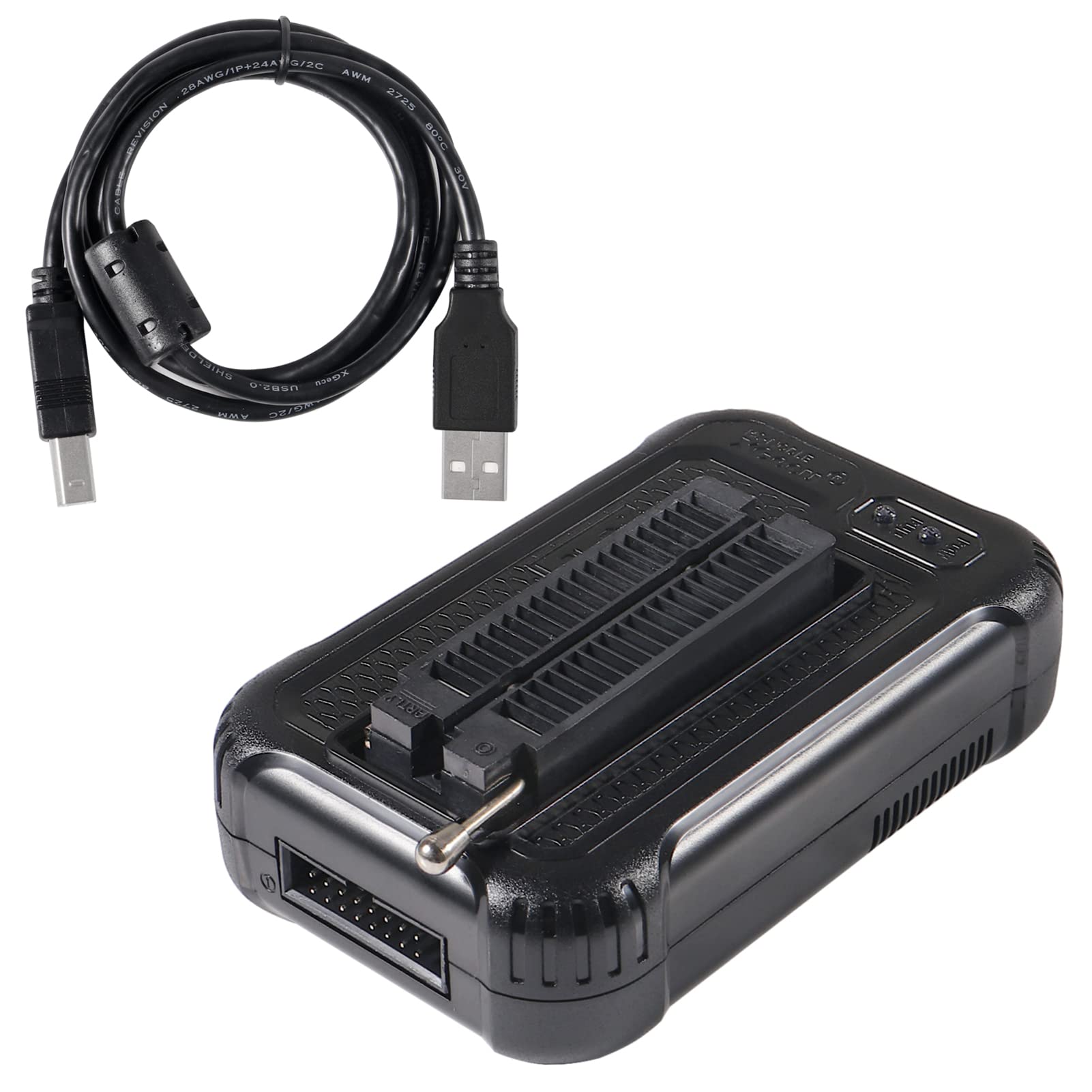 ACEIRMC T48 TL866-3G プログラマー サポート 31000+ ICS EPROM/MCU/SPI/Nor/NAND Flash/EMMC/IC Tester/ TL866CS TL866II Plus交換用(T48 [TL866-3G]プ