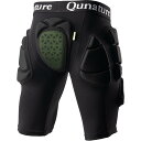 Qunature ヒッププロテクター スノボ プロテクター メンズ レディース EN1621-1CE認証済み 衝撃吸収 お尻パッド 尻保護 吸汗 速乾 軽量 スキー バイク 自転車 二輪 スケボー スポーツ 初心者 上級者(S)