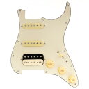 Musiclily Pro SE ST-HSS-60SE 配線済みピックガード アルニコ5ピックアップと5WAYスーパースイッチセット STストラトエレキギター用 3プライ クリーム