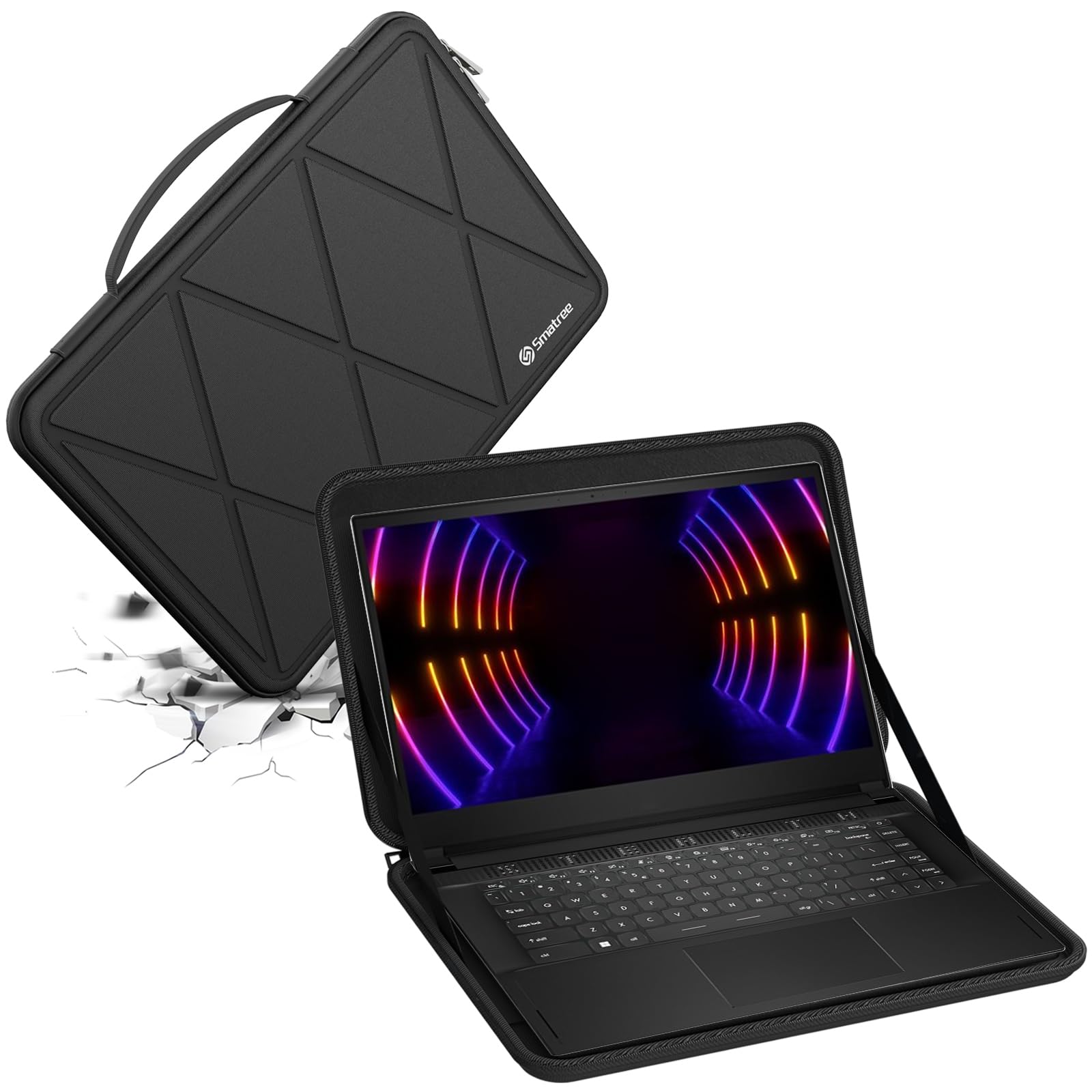Smatree M72 14インチ ハード保護 ノートPCスリーブケース MSI Prestige 14 AI Evo C1M/AI Studio C1V/C1U Stealth 14 Studio A13VE/A13VF/14AI Studio A1V