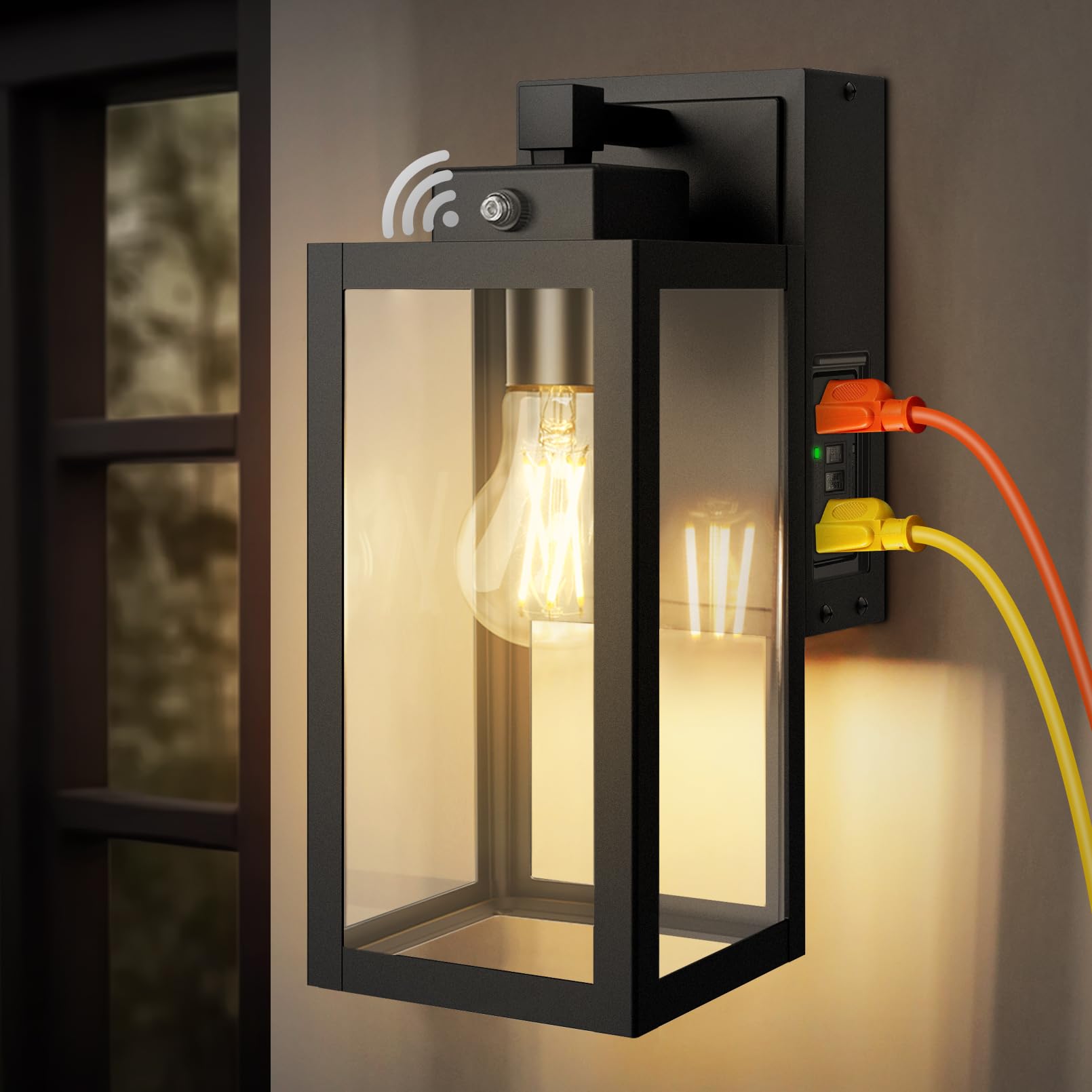 Lamomo 玄関ライト 光感センサーライト明暗センサー 屋外 防雨型照明器具 夜間自動点灯 門柱灯 玄関 防犯 廊下灯 ガーデン壁掛け