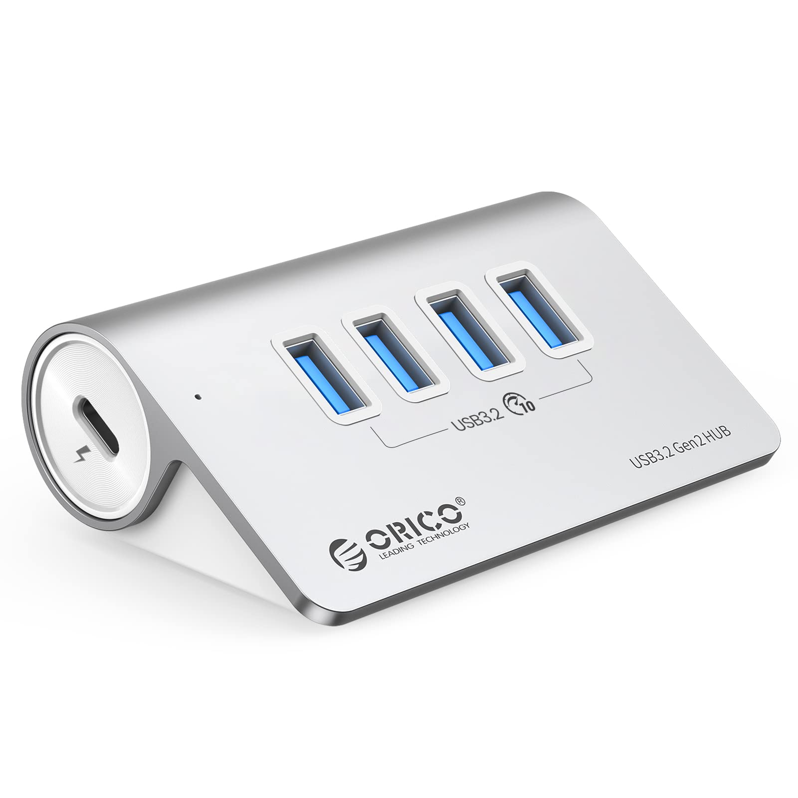 ORICO USB ハブ 3.0 8ポート 5Gbps高速転送 急速充電 アダプタ付き セルフパワー/バスパワー両対応 50cmケーブルと変換アダプタ付き USB C/USB Aデバイス両対応 Windows/Linux/Mac OS/Android等OS
