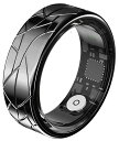 スマートリング スマート指輪 フィットネスリング 健康指輪 ジェスチャー制御 体調管理 H-R/SP-O2飽和度 睡眠モニター 活動量計 歩数計 消費カロリー 距離計測 遠隔撮影 防水 専用充電ケース付き IOS/Android対応 日本語説明書