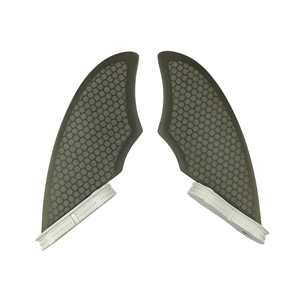 ボードフィン Keel fin 2フィン 2枚セット サーフィン スラスタ surfboard fins Double Tabs2(選択肢の..
