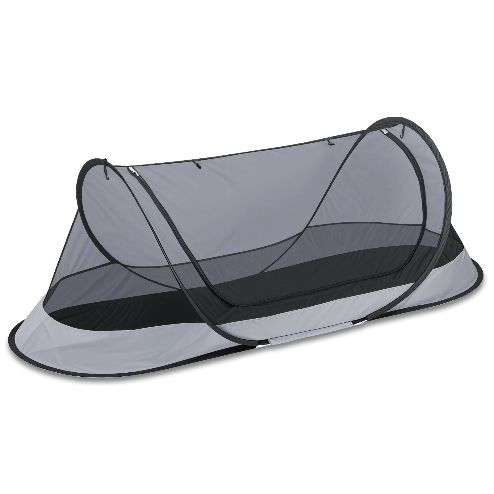 Gfoxmall 業界最小収納 ソロポップアップテント ワンタッチ設営 インナーテント ソロ マット 防虫メッ..