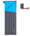 BISINNAダウン寝袋 封筒型 コンパクト 超軽量780g 防水 保温 防寒 連結可能 650FP 90%純度 快適温度0~10℃ 登山 キャンプ 車中泊 自宅 来客用 昼寝 夜勤 冬用 四季使用可能 ワイド 幅80cm*長さ200cm YS015BR