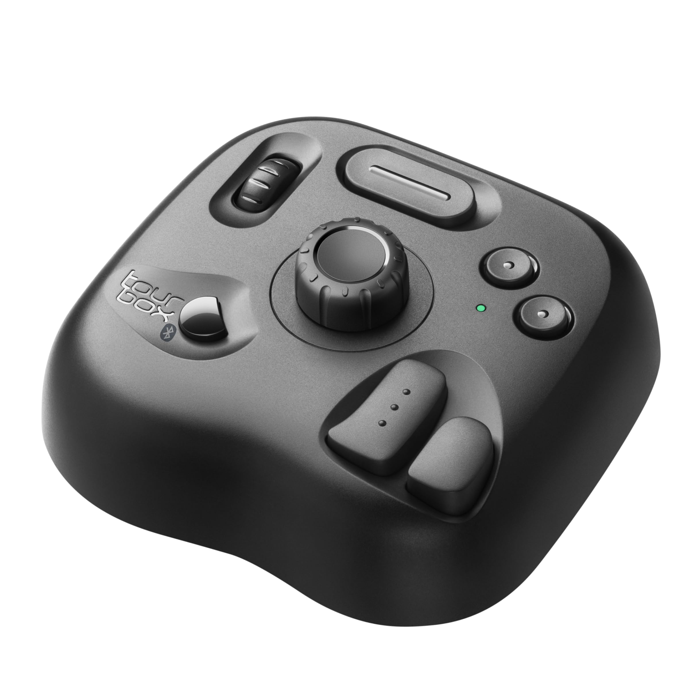 TourBox Lite エントリー左手デバイス・片手キーボード|ペンタブ最適パートナー|Clip Studio Paintほか対応|直感ブラインド操作|専用ソフトでカスタム自在|日常作業・軽創作の作業効率向上|Mac/Windows対応・ワイヤレス（本体