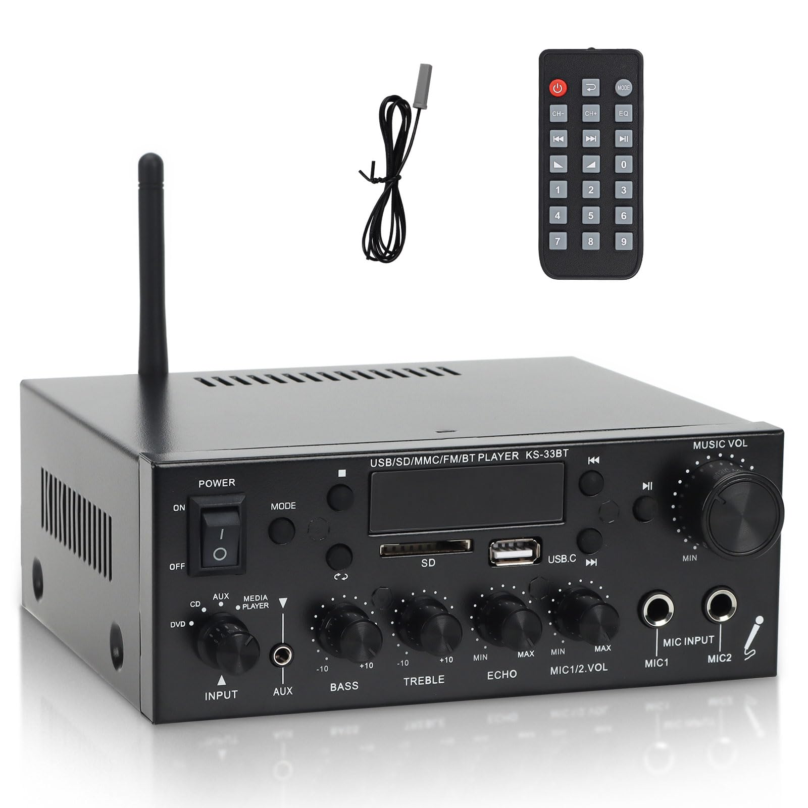 QuiExact ����� �ѥ����� �����ǥ�������� ���� Bluetooth ������������ USB���� �饸����ǽ 60w ��⥳���դ� �ߥ˥���� ��...