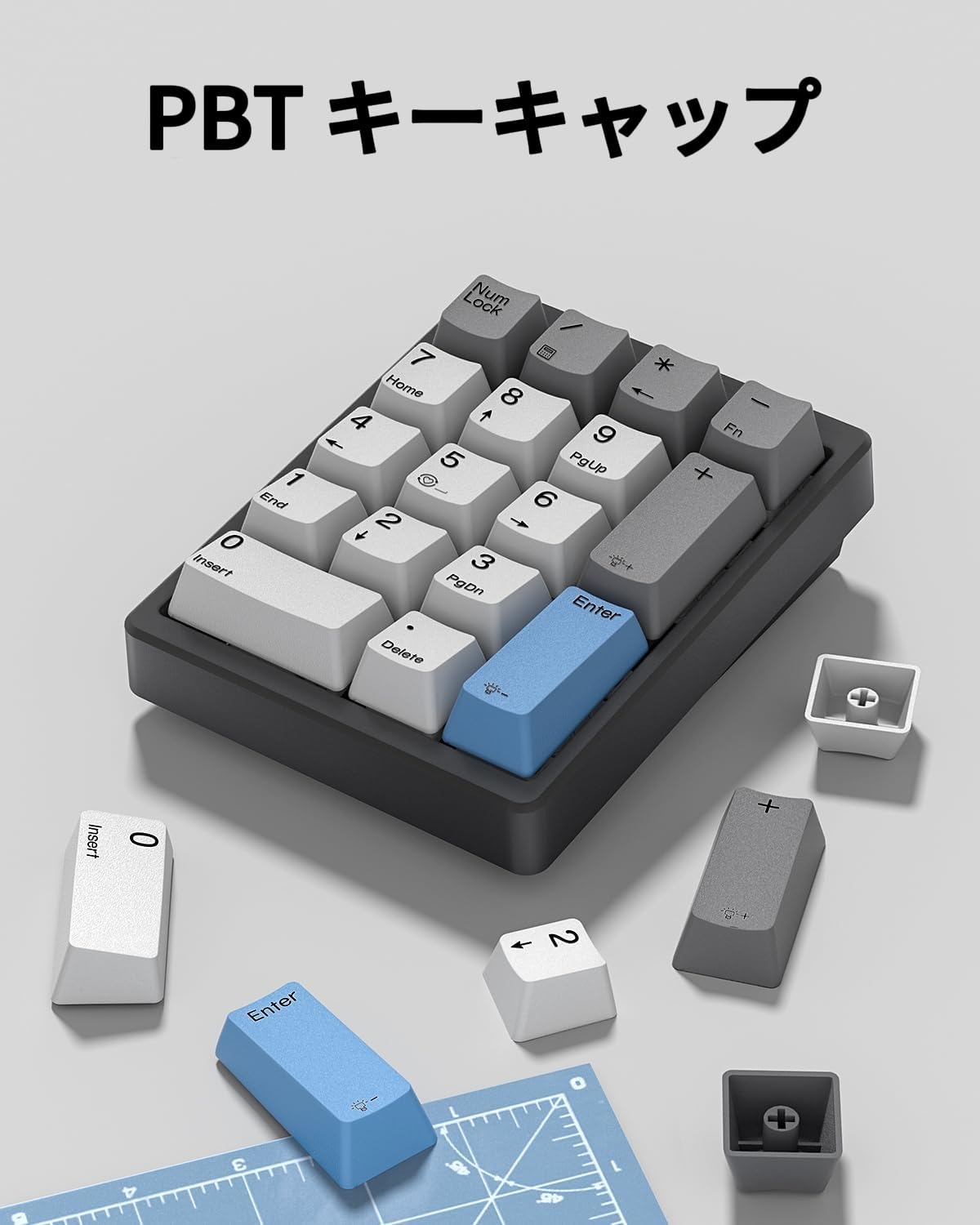 Levieny Mechanical 17-Key Programmable & Macro Keyboard [Wired/USB Type-C Compatible] [QMK/VIA Customizable] [RGB/Hot-Swap/PBT] [PC & Laptop Compatible] Designed for Accountants/Gamers with Reduced Power and Arrow Keys