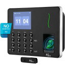NGTeco 指紋認証 タイムレコーダー 不正打刻防止 2.4G Wi...(3)