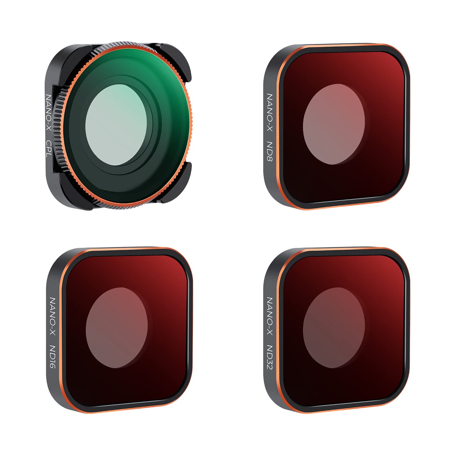 K&F Concept GoPro Hero 12/Hero 11/Hero 10/Hero 9 Blackѥե륿å ND8+ND...