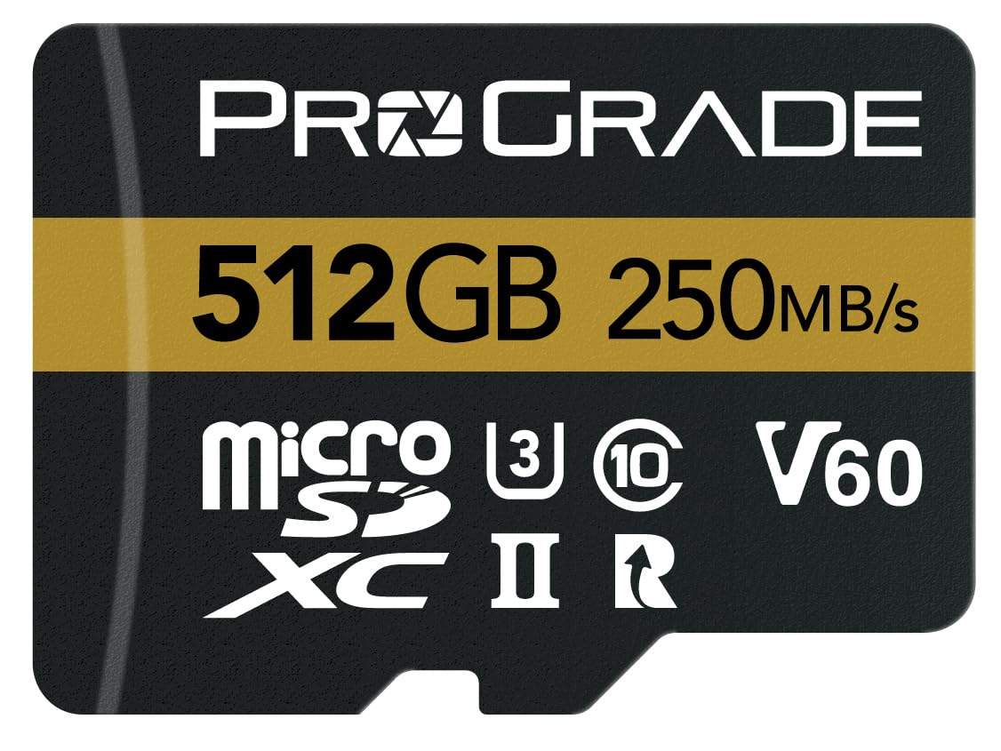ProGrade Digital microSDXC UHS-II V60 GOLD 512GB ץ졼ɥǥ ͢
