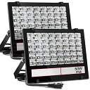 スイッチ付き 薄型 LED投光器 50W・500W相当・高輝度・5000LM・昼光色 省エネ AC85-265V 防塵防水レベルIP66同等以上 3mコード付き フラッドライト・防犯ライト 駐車場灯 街路灯 外灯 耐久型 日本語説明書付き PSE認証済み