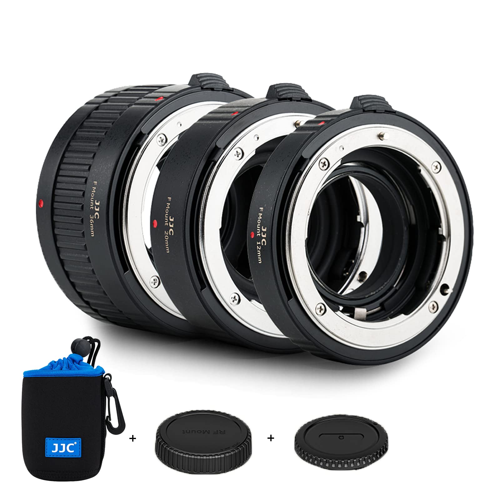 JJC 接写リング デジタル接写リングセット エクステンションチューブ Nikon F マウント用 D850 D750 D7..