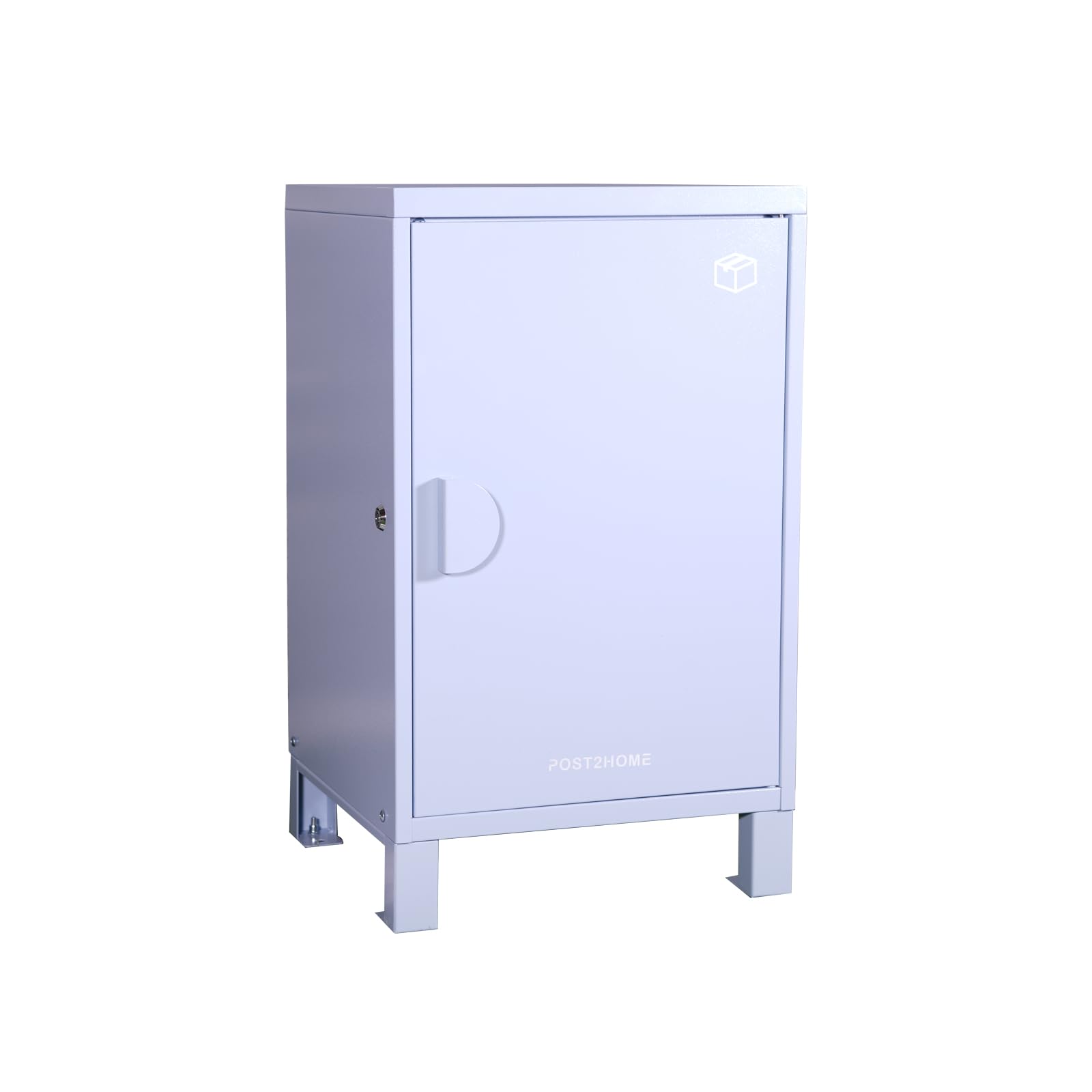 POST2HOME 宅配ボックス 屋外 防水 組み立て式 郵便受け 置き配 ステッカー 宅配ボックス 簡単設置 盗難防止 荷物を保護 (スカイブルー)