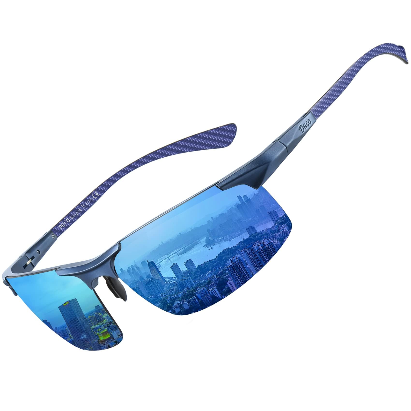 [DUCO] ���󥰥饹 ��� �礭�������� �и� ���󥰥饹 ���ݡ��� UV400 �ؤ󤳤� ���󤰤餹 �礭�ʴ�˸��� ���ú�������Ǻ� Ķ���� ��ž����...