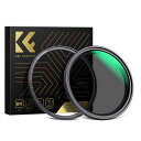 K&F Concept 67mm マグネット可変NDフィルターND2-ND32 X状ムラ制御 日本製AGC光学ガラス HD超解像力 低い反射率 28層ナノコーティング 撥水防汚キズ防止 薄枠 ビデオ/風景撮影のレンズフィルター【メーカー直営店】