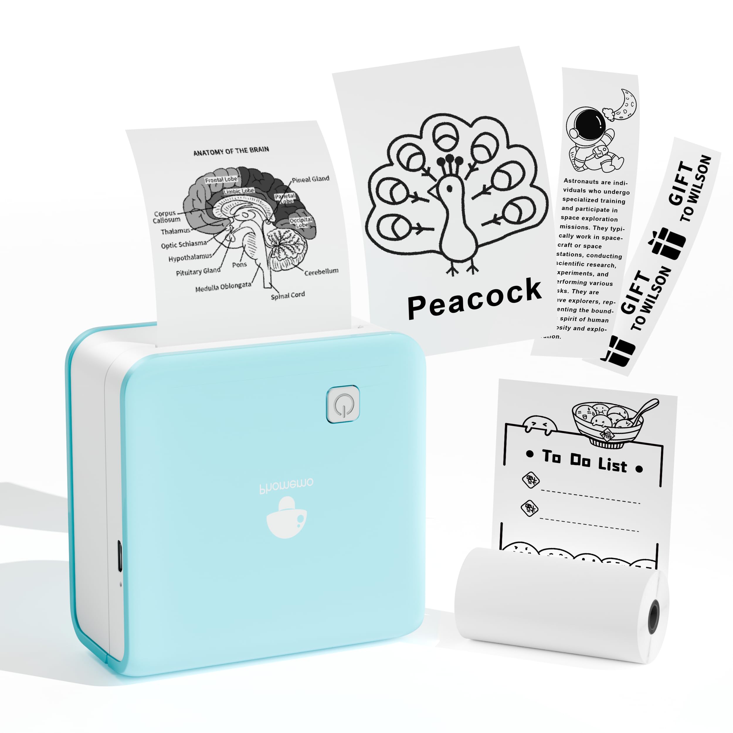 サーマルプリンター ミニプリター Phomemo M02 PRO 300DPI フォトぷりんたー モバイルぷりんたー シー..