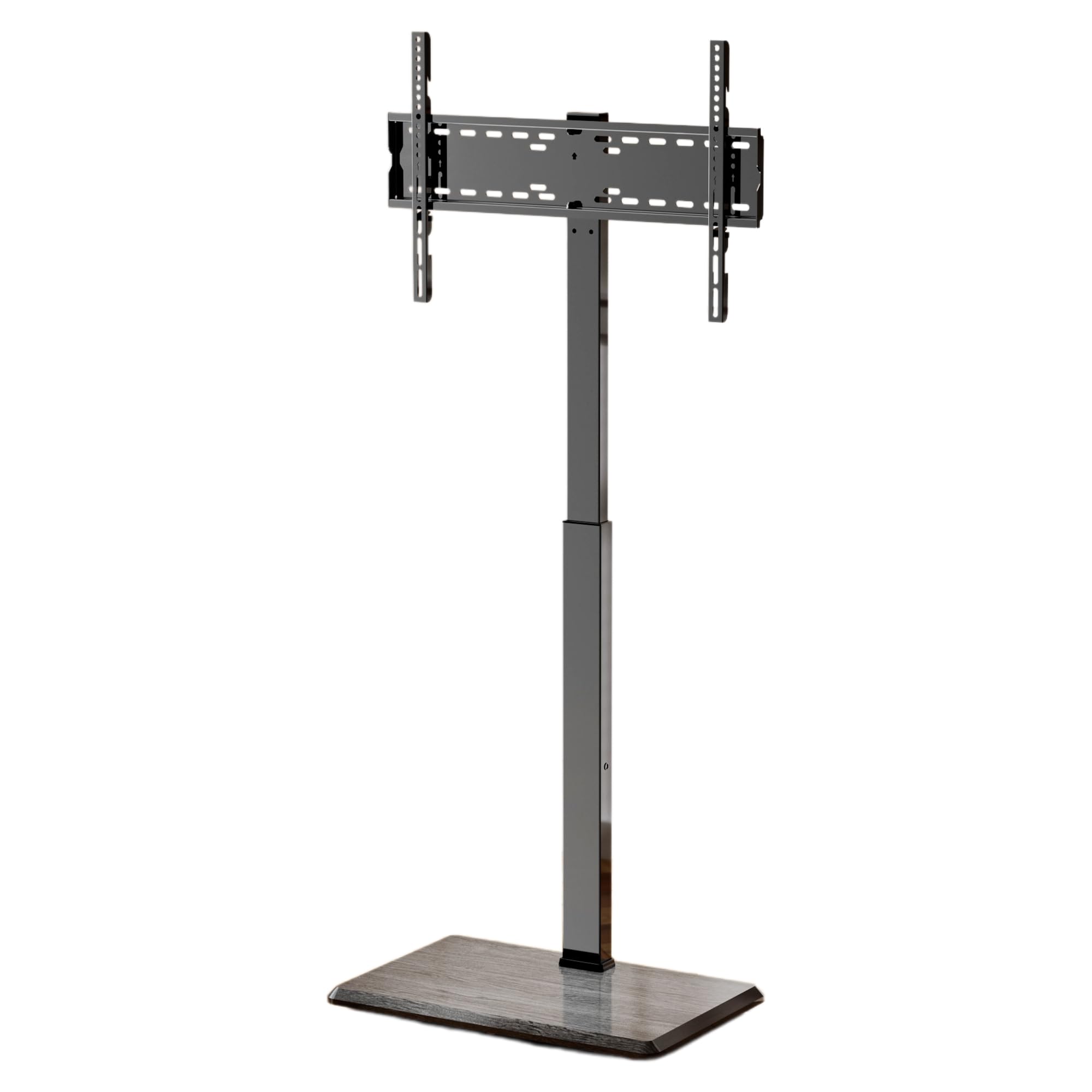 Afaloona テレビスタンド 壁寄せ テレビ台 ハイタイプ 32-75インチ対応 自立式 tv stand 耐荷重45kg VESA75x75mm~VESA600x400mm TVスタンド 高さ調節可能 左右回転 黒(TCP01-M-A02)