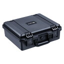 Lykus HC-3510 防水ケース 格子状カットスポンジが内蔵 内寸:35x30x13cm カメラ、ピストル、小型ドローン、ビデオカメラ、アクションカメラなどに適用