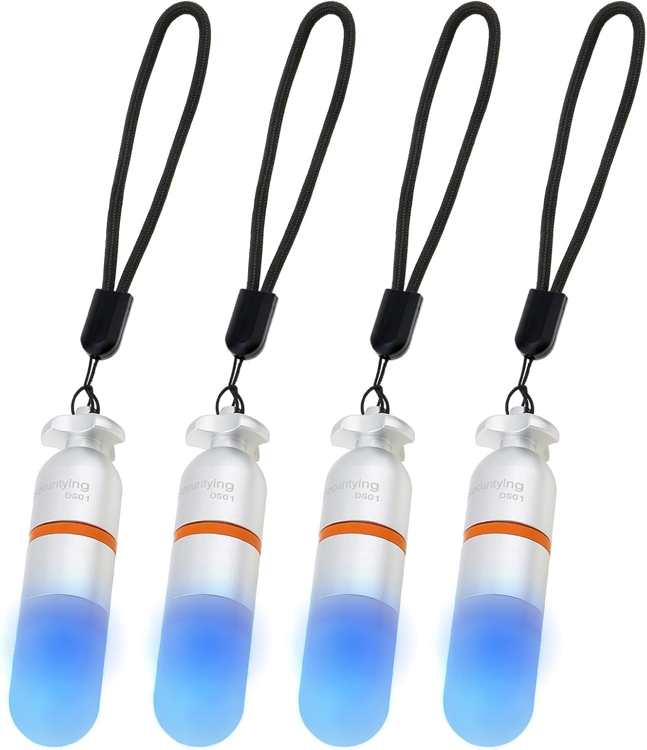 SecurityIng SD01 ダイブビーコン ダイビング信号ライト ダイビングシグナルライト 5色 オレンジ/青/赤..