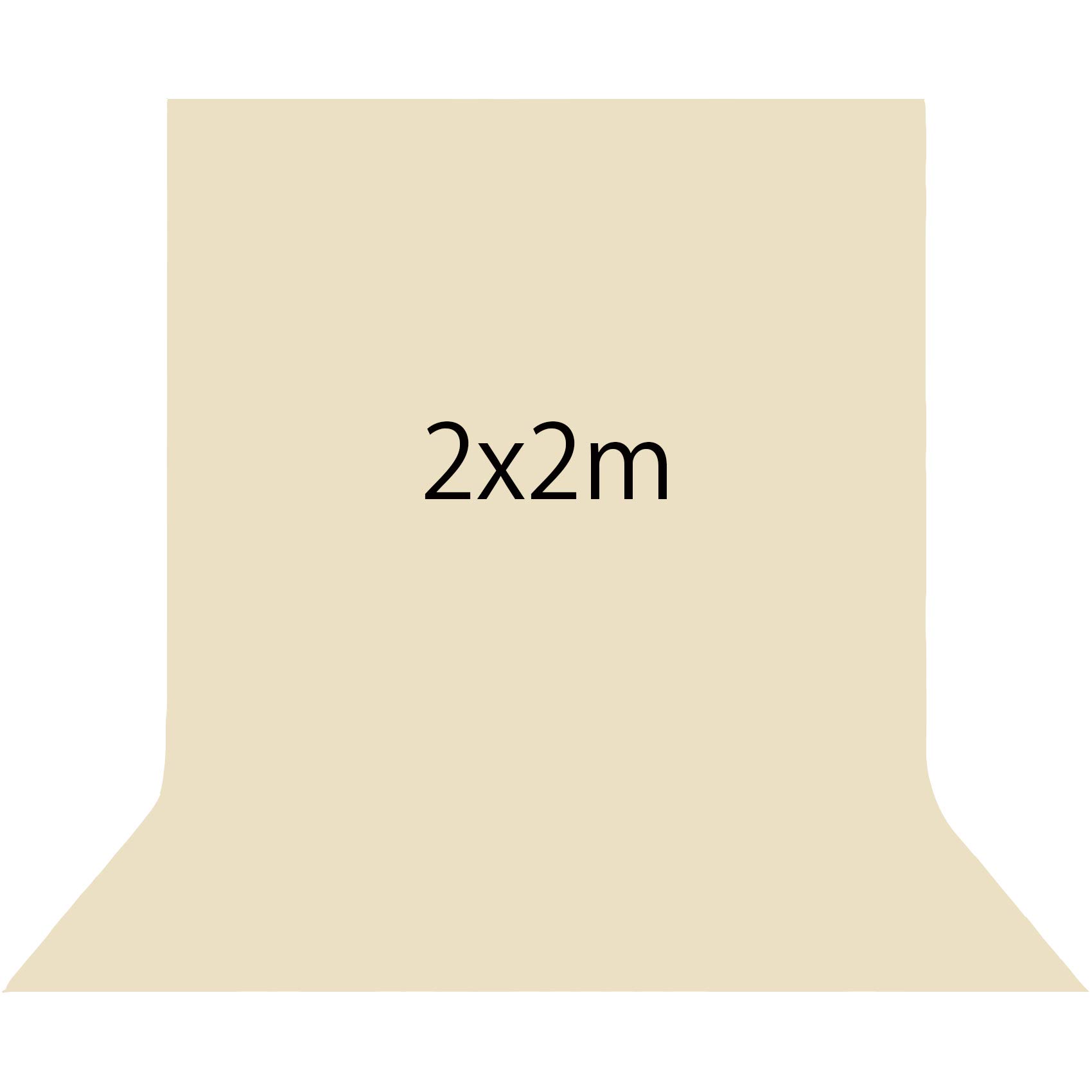 Kate 2x2m クリーム 背景布 淡い黄色 薄黄色 背景紙 子供の写真 ポートレート 背景 撮影用 背景布 装飾用 カスタマイズ可能な背景