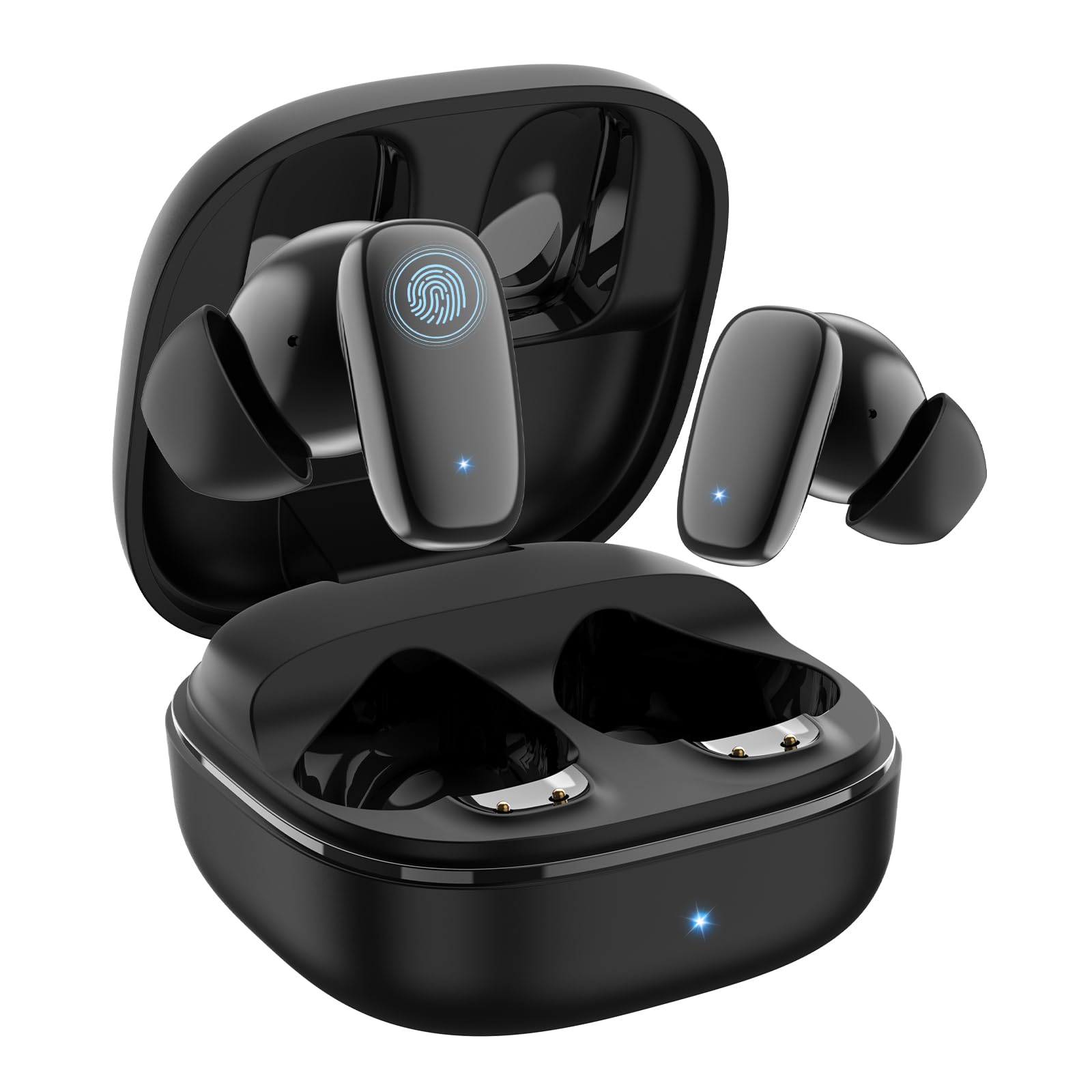 【2025アップグレード版 ワイヤレスイヤホン】イヤホン bluetooth5.4 ANCノイズキャンセリング ブルートゥース イヤホン HiFi音質 最大36時間再生 自動ペアリング ぶるーとぅーす イヤフォン 軽量 片耳/両耳 ハンズフリー通話 タッチ