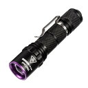Weltool M2-OL UV LED フラッシュライト紫外線、油絵の速乾性と硬化、回路基板、画面の純度、文書検査用、ペットの尿と猫の白癬検査、壁の汚染のための365nm LED紫外線トーチ