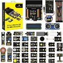 KEYESTUDIO 37 センサー 拡張ボード スターターキット for BBC Micro:bit V2 V1.5 マイクロビット 電子部品 セット ブレイクアウト キット(Microbit マザーボードは含まない)