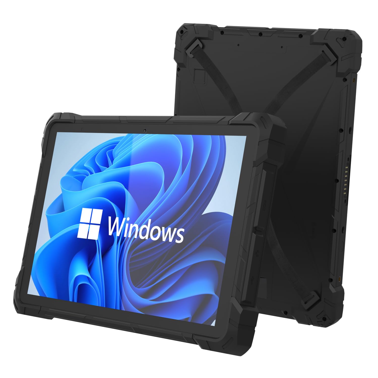 HigolePC タブレットPC 10.1型 現場用タブレット Windows 11 Pro Celeron N4120 8GB 128GB 2.4G 5G Wi-Fi BT4.2 RJ45有線LAN マイクロHDポート RS232(DB9) IP67レベ