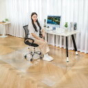 ダイニングマット エンボス加工 150×190 クリア PVC 特大サイズ 厚さ1.5mm 透明マット テーブルマット カーペット対応 ソフト 撥水 さっと拭ける おしゃれ 汚れ防止 床保護 お手入れ簡単 床暖房対応 滑り止め付