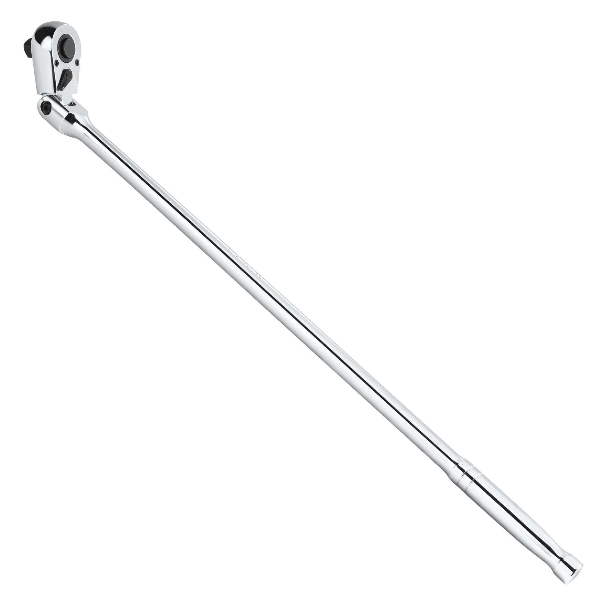 乐天商城 - WORKPRO 【超ロング】ラチェットハンドル ラチェットレンチ ソケットレンチ 差込角12.7mm ロング 首振り型 全長609mm 回転方向切替簡単 速脱ボタンバナジウム鋼製ヘッド 72山ギア