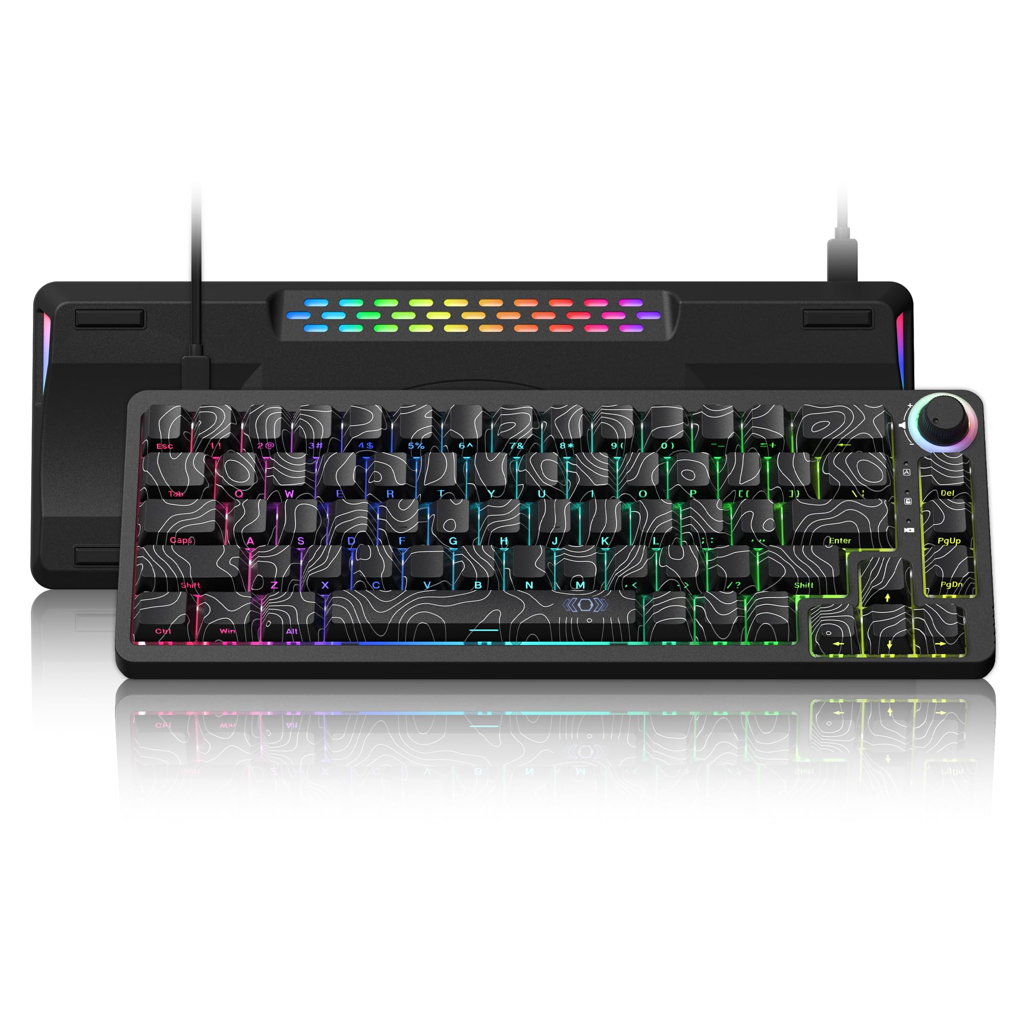 Womier M68HE PRO 60%キーボード 0.01mm ラピッドトリガー対応 磁気スイッチ