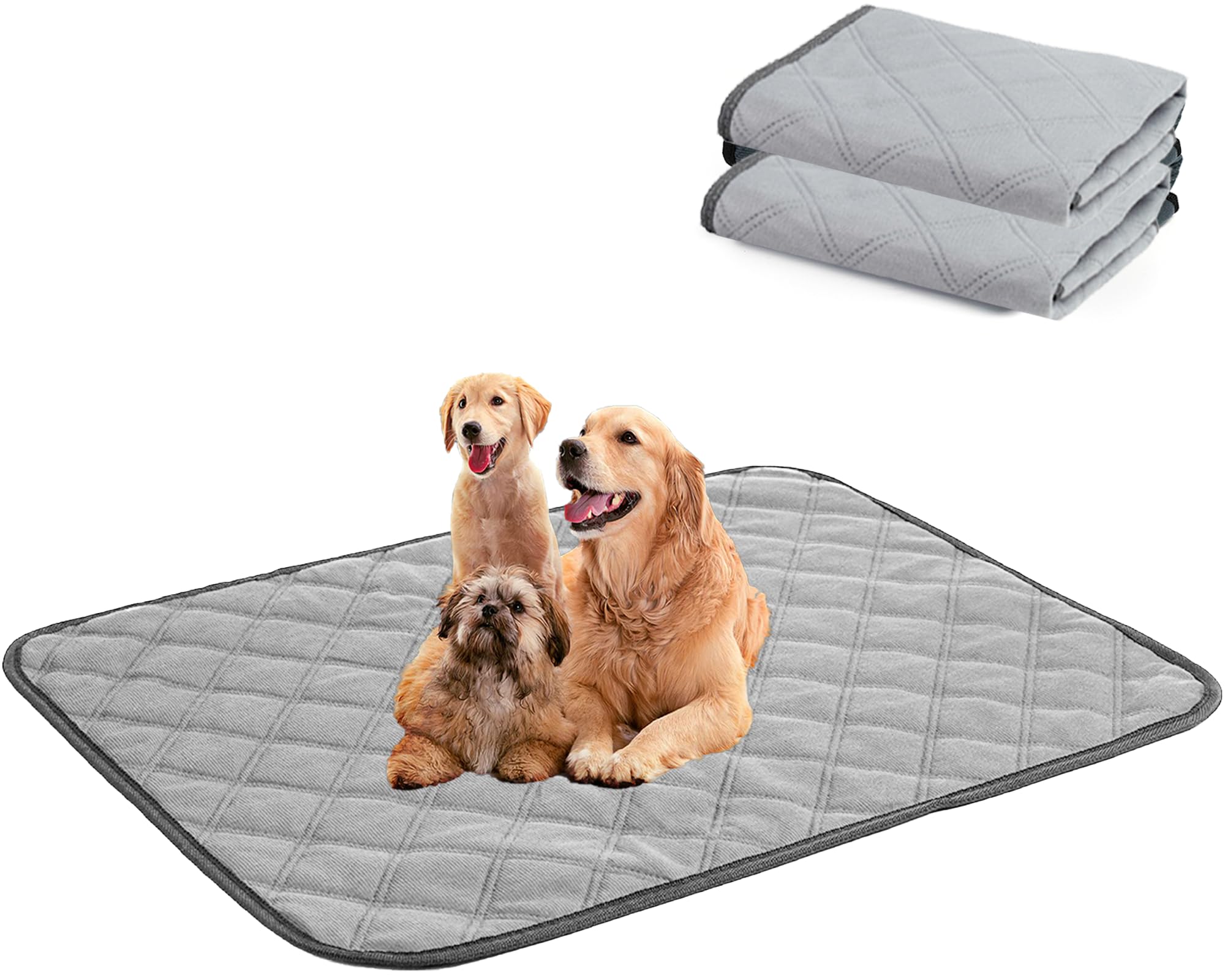 heatcozy 洗えるペットシーツ おしっこパッド 繰り返し使える ペットマット 介護シーツ 小型・大型犬 ..